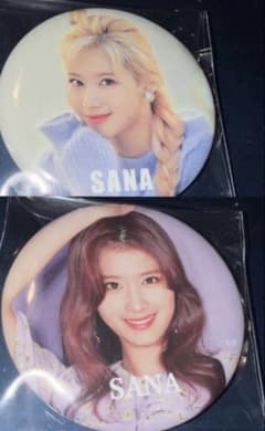 TWICE サナ 缶バッチ 2種 - メルカリ