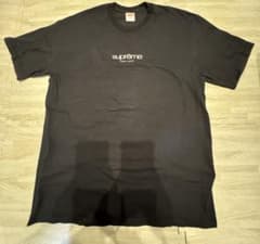 supreme ブラック Tシャツ 100%コットンのサムネイル