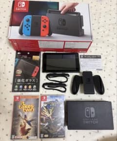 お得セット】Nintendo Switch 本体＋人気ソフト2本付き - メルカリ
