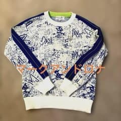超美品　マークアンドロナ 幾何学模様 クルーネックセーター　レディース 超美品 マークアンドロナ 幾何学模様 クルーネックセーター レディース