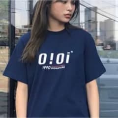 oioi Tシャツ ネイビーのサムネイル