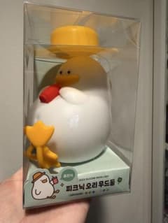 カワイイDuck Silicone Mood Light 韓国 type-C充電のサムネイル