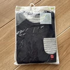 UNIQLO 長袖カットソー ネイビー 100のサムネイル