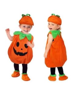 ハロウィン キッズ ベビー コスプレ カボチャ パンプキン 可愛い子供【100】のサムネイル