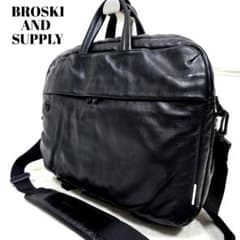 極美品 ブロスキーアンドサプライ 3way ビジネスバッグ リュック 