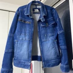 寅壱　デニムジャケット　Mのサムネイル