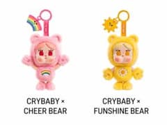 CRY BABY×care bearsぬいぐるみペンダント 2体セット - メルカリ