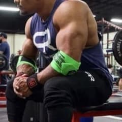 パーソナルレコード PR エルボーラップ グリーン色 トレーニング 筋