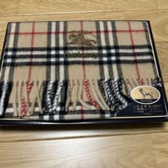 Burberrys ウール100% ひざ掛け 日本製のサムネイル