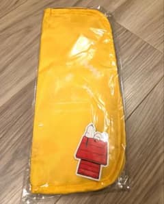 スヌーピー 折りたたみ傘カバー イエローのサムネイル
