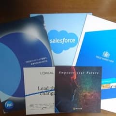 外資系企業 就活パンフレットのサムネイル