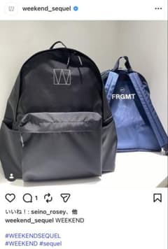 RAMIDUS WEEKEND SEQUEL fragment DAY PACK - メルカリ