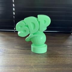スチャダラパー　ロゴマーク　3D ソフビのサムネイル
