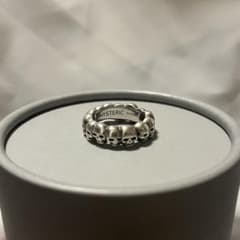 HYSTERIC GLAMOUR SKULL スカルリング SLV925 12号