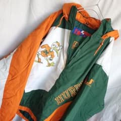 90s マイアミ大学 マイアミ ハリケーンズ ピステ ジャケット ゆるダボ 