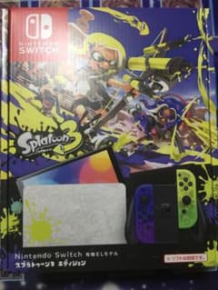【新品 保証付】Nintendo Switch 有機 スプラ 3 エディションのサムネイル