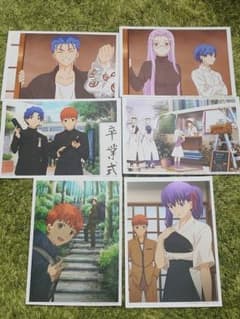Fate stay/night 위궁 산치의 오늘의 밥 브로마이드 6장 세트