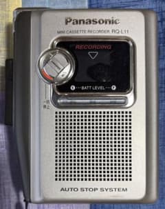 PanasonicミニカセットレコーダーRQ-L11(ジャンク品)のサムネイル