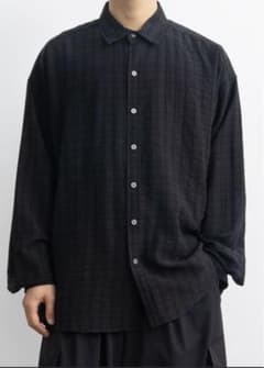 Check sheer shirt / チェックシアーシャツ　sinss Sのサムネイル