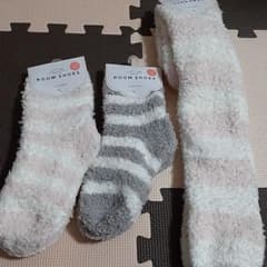 nanoさん専用‼️新品、未使用！モコモコ靴下ソックスのサムネイル