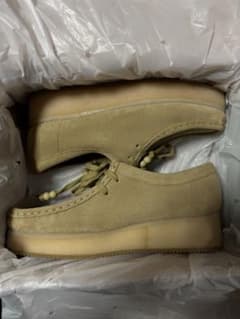 【新品未使用】人気商品！完売品！Clarks ワラビー厚底 UK6 25cm 新品未使用】人気商品！完売品！Clarks ワラビー厚底 UK6 25cm - メルカリ