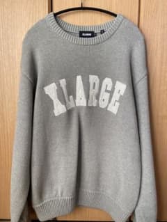 XLARGE エクストララージ ロゴ　ニット　セーターのサムネイル