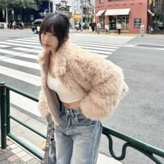 holiday&holiday / ファーライクジップコート - メルカリ