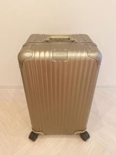 希少/本物】トパーズ ゴールド RIMOWA ORIGINAL Trunk - メルカリ
