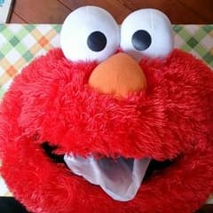 ティッシュカバー☆エルモのサムネイル