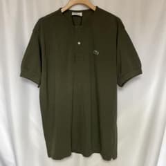 未使用品 nonnative × LACOSTEノーカラーポロシャツ オリーブ3 未使用品 nonnative × LACOSTEノーカラーポロシャツ オリーブ3 - メルカリ