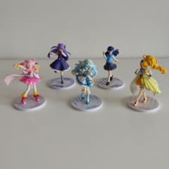 プリキュア　フィギア　５体セットのサムネイル