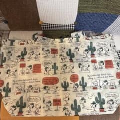 スヌーピー エコバッグ ピーナッツ 総柄のサムネイル
