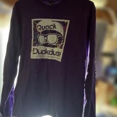 DUCKDUDE by B ONE SOUL 長袖Tシャツ パープルのサムネイル