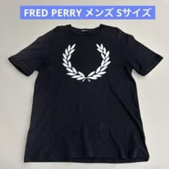 FRED PERRY メンズ Tシャツ ブラック Sサイズ