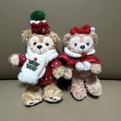 ダッフィー シェリーメイ ぬいぐるみバッジ クリスマス - メルカリ