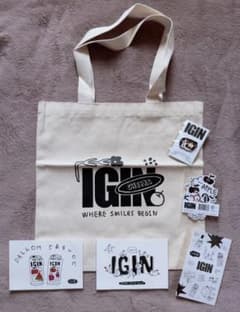 BTS JIN ジン 韓国 IGIN 梨泰院POP-UP トートバッグセット - メルカリ