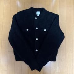 H&M ♥ブークレニットカーディガン♥ブラックのサムネイル