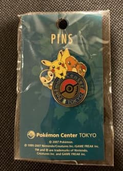 2007 ポケモンセンター トウキョー 東京 ピンズ ピンバッジ ポケモンセンター 東京 旧 ロゴピンズ 2007ピンバッジ トウキョー