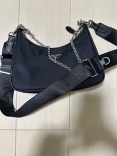 【美品】 PRADA ショルダーバッグ ノベルティ BLKのサムネイル