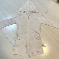 [新品] gelato pique ジェラピケ フード付きルームウェア 上下のサムネイル