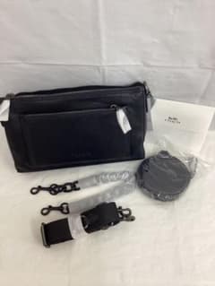 U-2188】COACH ショルダーバッグ CE682 ブラック - メルカリ