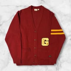 GU×ハリーポッター　グリフィンドール　Vネックカーディガン　Lサイズのサムネイル