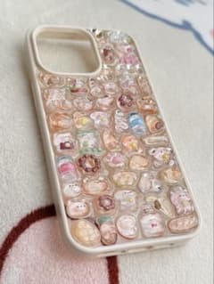 봉봉 드롭 씰 휴대 케이스, 음식 모티브 iPhone15promax용