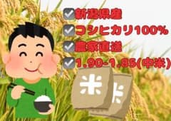 令和8年度新潟県産コシヒカリ中米10㌔×1袋自家用特別栽培米精米済専用ページ不可のサムネイル