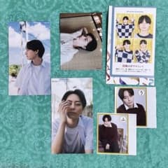 Myojo 2026年2月号 作間龍斗 厚紙カード 通常版＆ちっこい版 セットのサムネイル