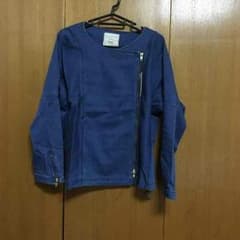 新品 アズノウアズ オオラカ デニムジャケット １５号のサムネイル