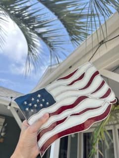 アメリカンフラッグ 星条旗 ステンドグラス アメリカ国旗 - メルカリ