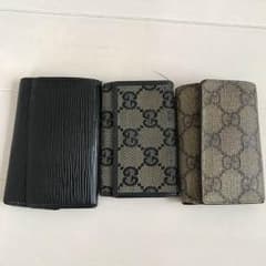 正規品3個セット グッチ ルイヴィトン キーケース レザー エピのサムネイル
