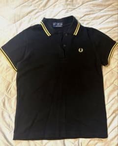 FRED PERRY ポロシャツ ブラック イングランド製のサムネイル