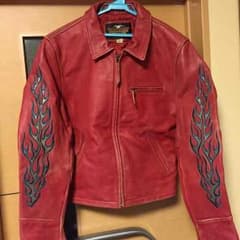 ビンテージ物！ハーレーダビッドソン本革ライダースジャケットのサムネイル